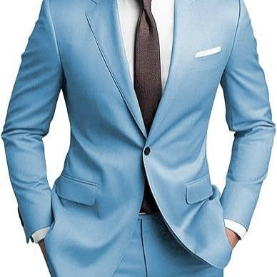 Herren Anzug Zweiteiler – Leichter Casual Look für Alltag & Business