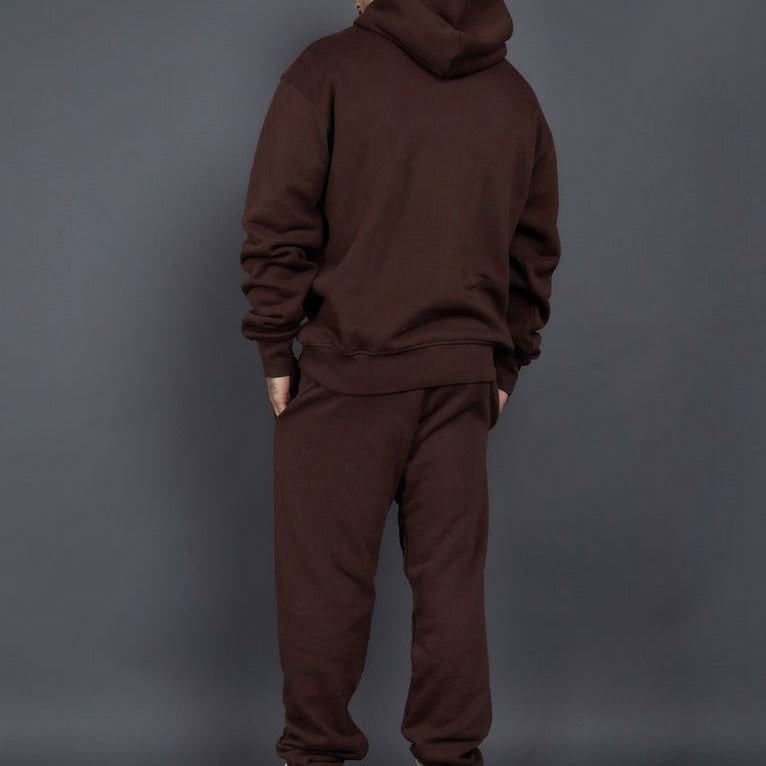 Herren Freizeitanzug – Kapuzenpullover & Jogginghose aus Baumwolle
