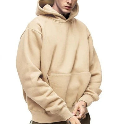 Korean Style Oversize Herren Pullover – Bedrucktes Langarmshirt im Loose Fit