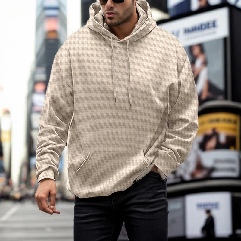 Korean Style Oversize Herren Pullover – Bedrucktes Langarmshirt im Loose Fit