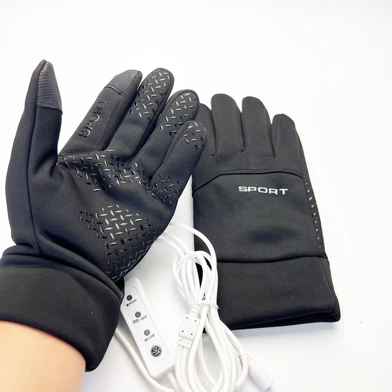 USB Beheizbare Handschuhe mit Touchscreen und Wasserschutz