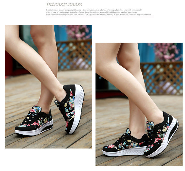 Swing Schuhe Plateau Sneaker Laufschuhe