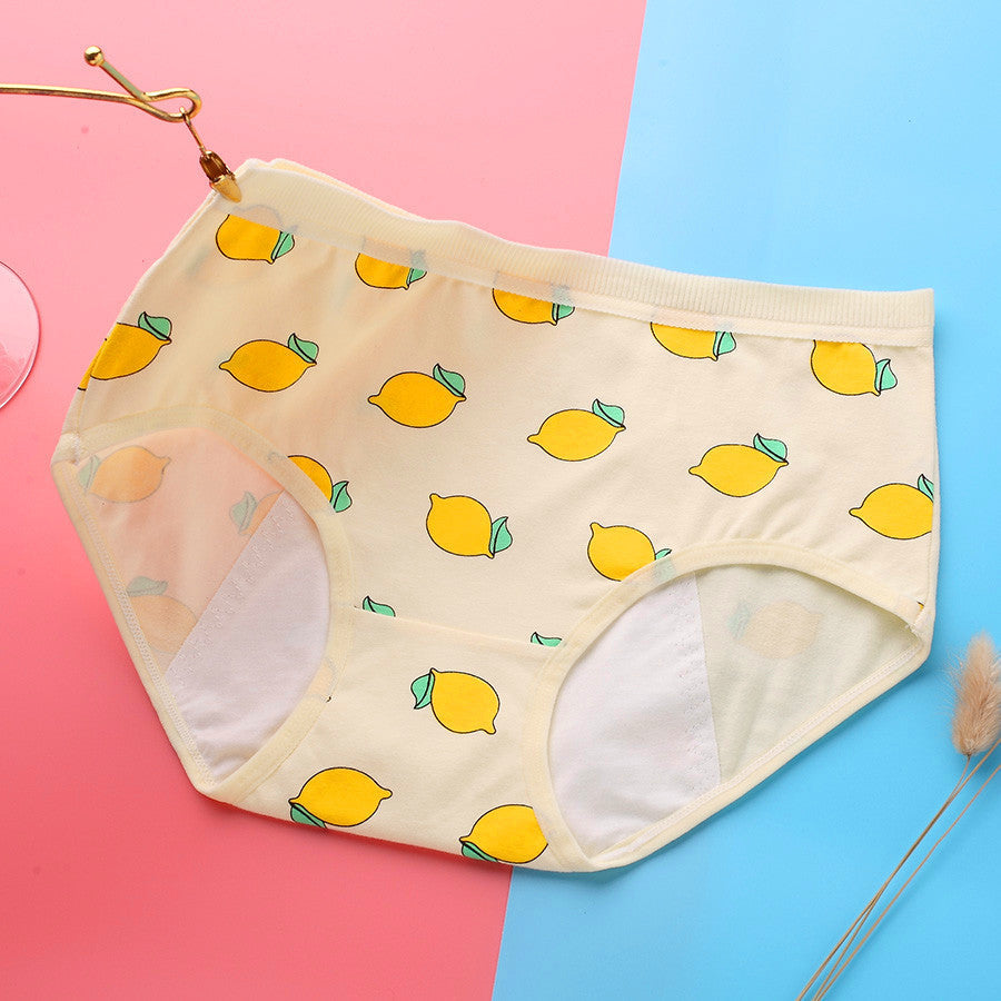 Cartoon Physiologische Hosen Damen Baumwollunterwäsche