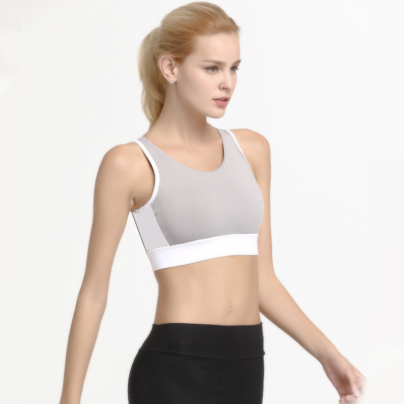 Doppelseitig tragbarer Sport-BH Damen Nicht-drahtlose Sportunterwäsche Laufen Fitness Yoga Kleidung