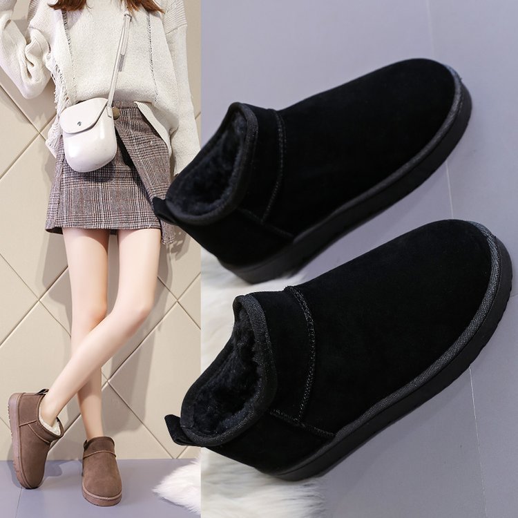 Verdickte Plüschstiefel für Damen