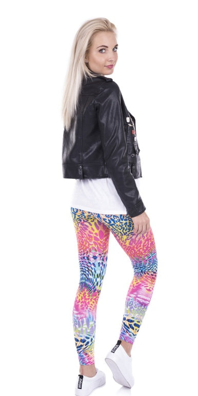 Wilde bunte Leggings