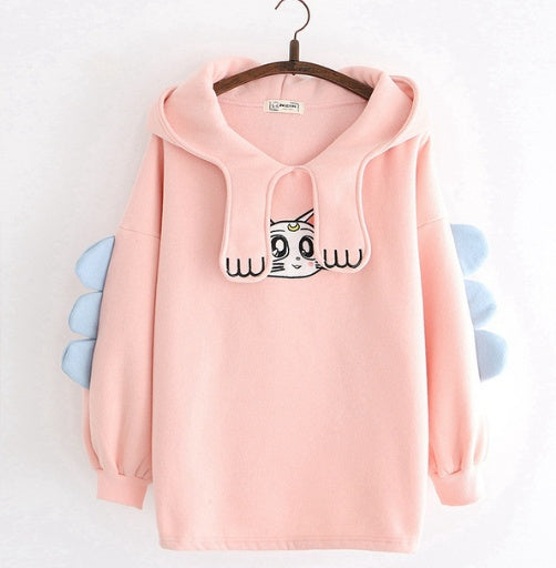 Merry Pretty Damen Hoodies Sweatshirt