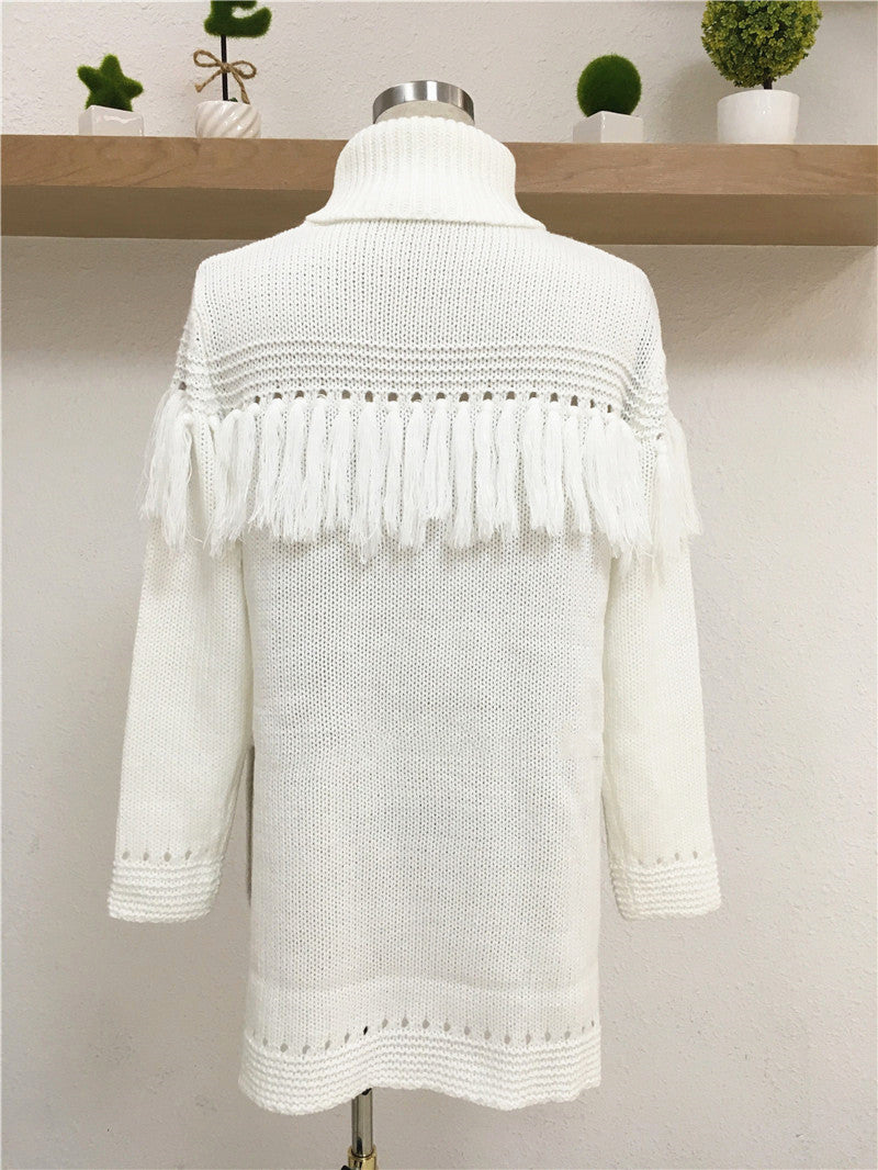 Damen Pullover Rollkragenpullover