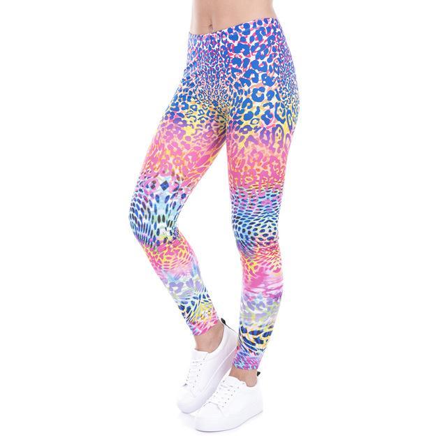 Wilde bunte Leggings