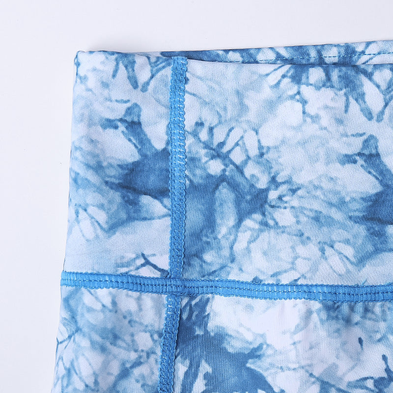 Leggings mit bedruckten Taschen