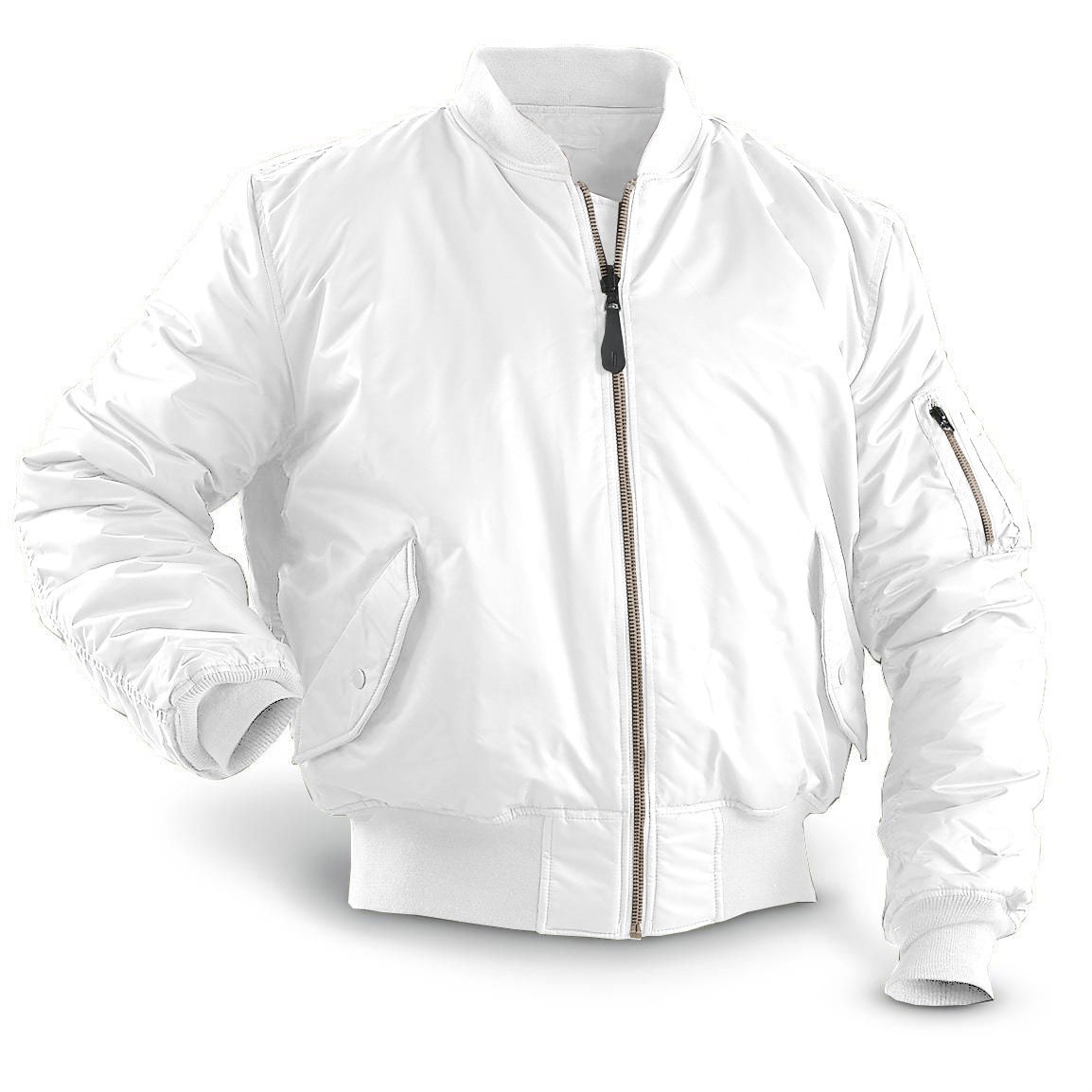 Herren Winter-Bomberjacke mit Thermofutter – Wasserabweisend im Military-Stil