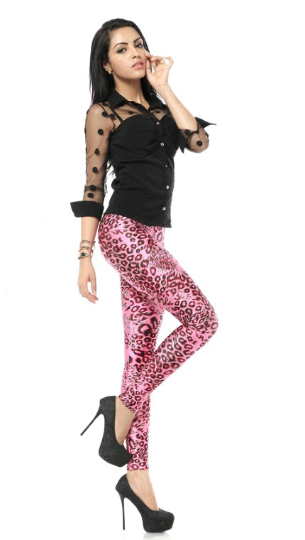 Digitaldruck-Leggings Yogahosen Fitness-Leggings