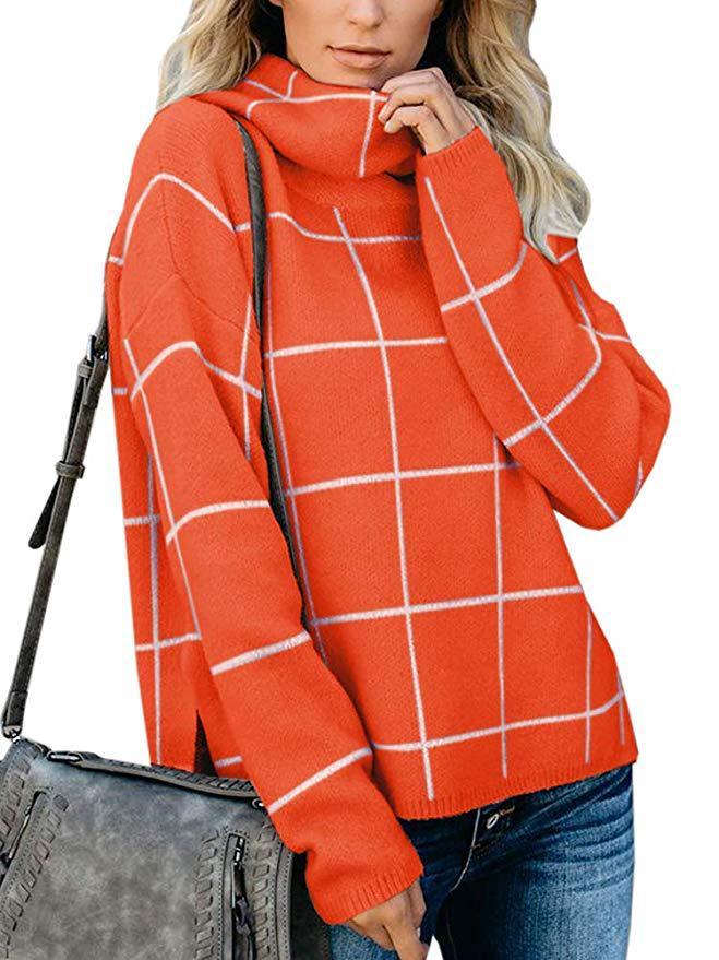 Karierter Pullover Pullover karierter Pullover