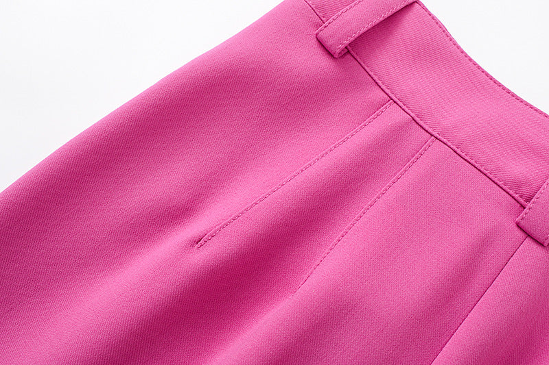 Damen New Rose Straight Lange Hose