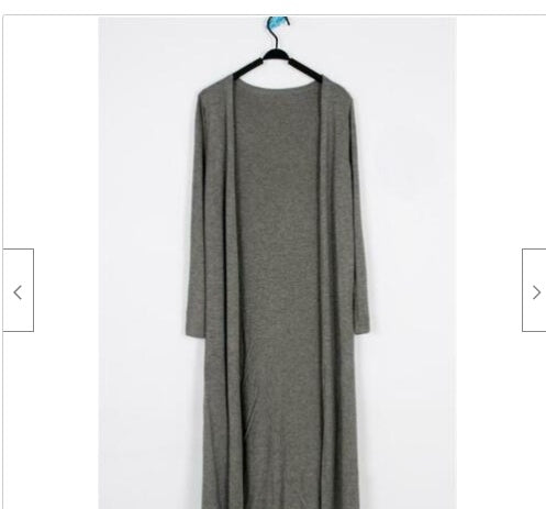 Lange modale Strickjacke Damen Schal Sonnenschutz Kleidung
