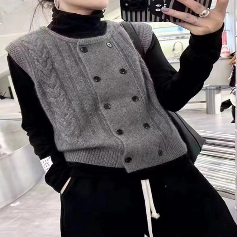 Chinesischen Stil Pullover Weste Strickjacke Frauen
