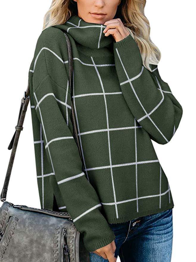 Karierter Pullover Pullover karierter Pullover