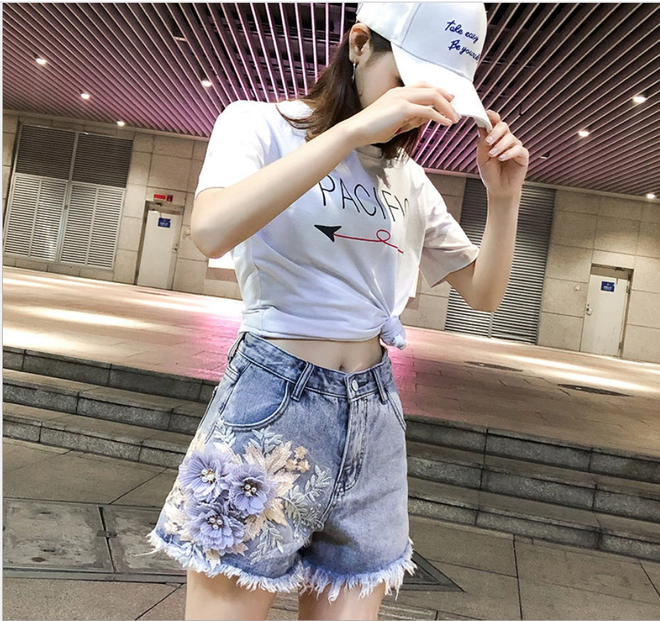Damen Jeansshorts