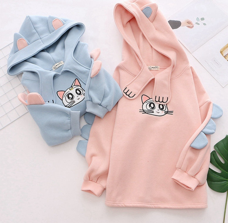 Merry Pretty Damen Hoodies Sweatshirt