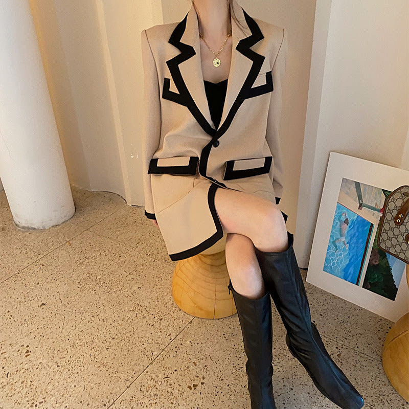 Modischer Street Blazer Anzug für Damen
