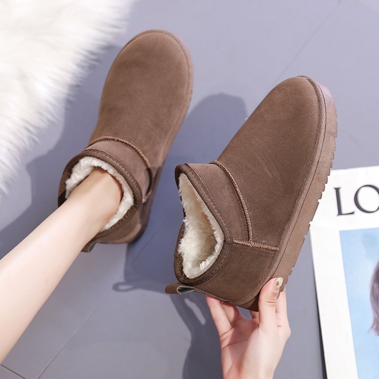 Verdickte Plüschstiefel für Damen