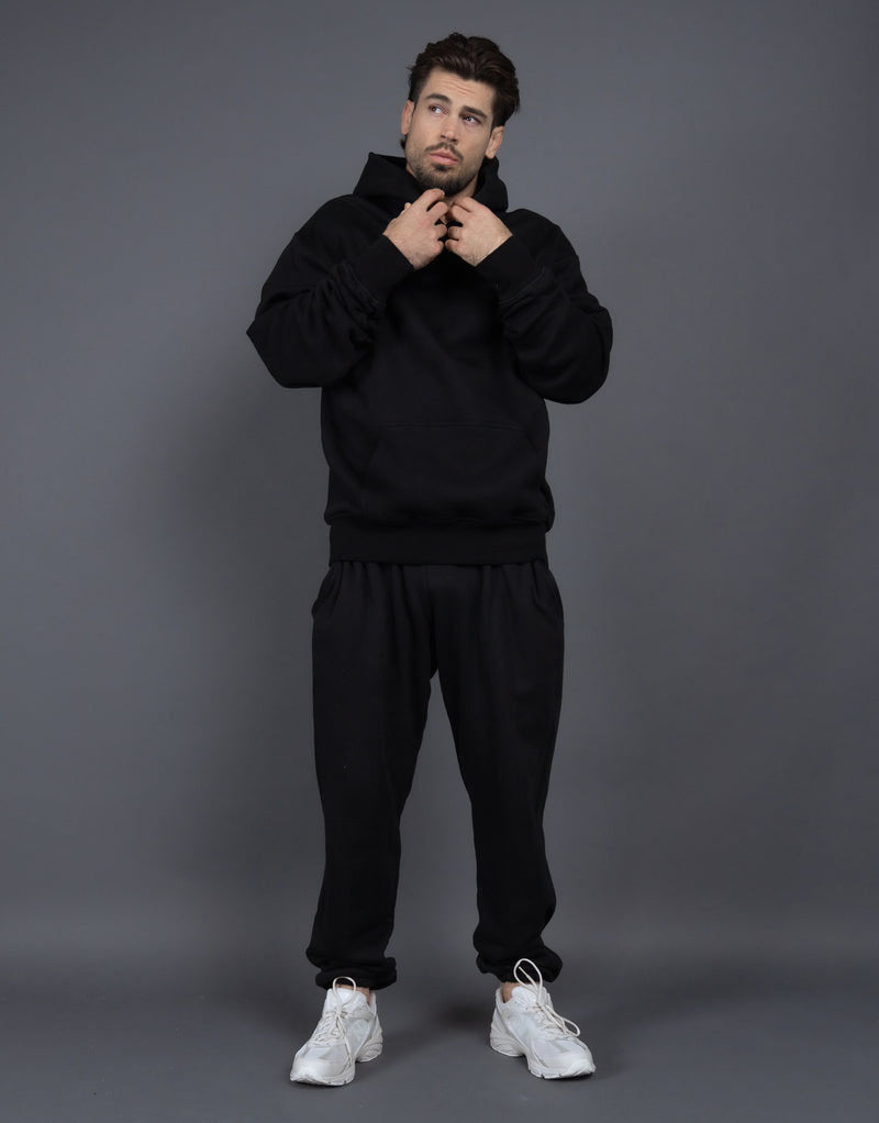 Herren Freizeitanzug – Kapuzenpullover & Jogginghose aus Baumwolle