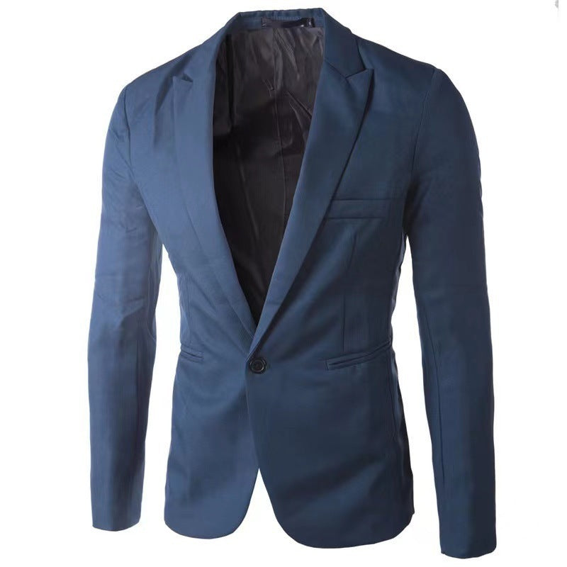 Herren Sakko Einreiher – Casual Style im Koreanischen Look
