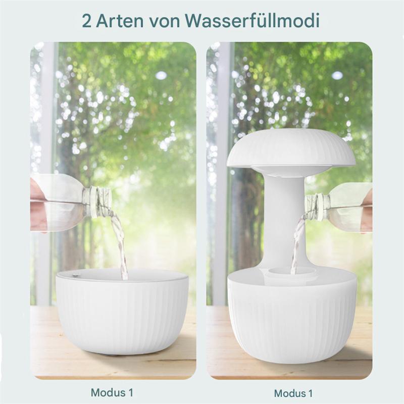Anti-Schwerkraft-Luftbefeuchter, stummgeschalteter Gegenstrom-Luftbefeuchter, schwebende Wassertropfen, kühler Nebelhersteller, Nebelgerät, lindert Müdigkeit