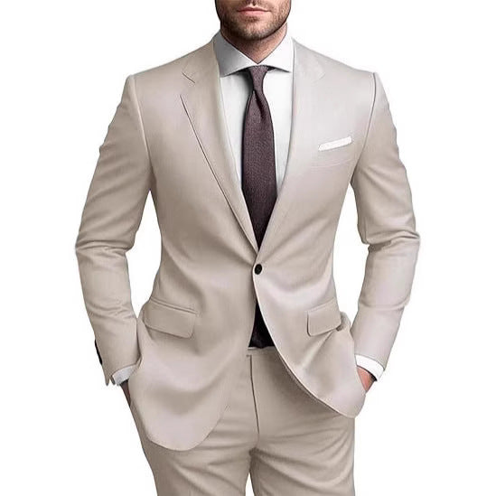 Herren Anzug Zweiteiler – Leichter Casual Look für Alltag & Business