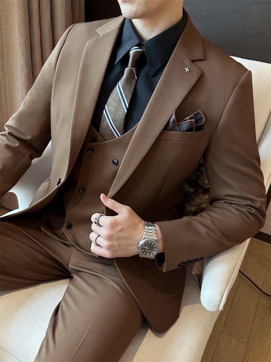 Herren Business-Formaljacke aus Viskosemischung – Slim Fit