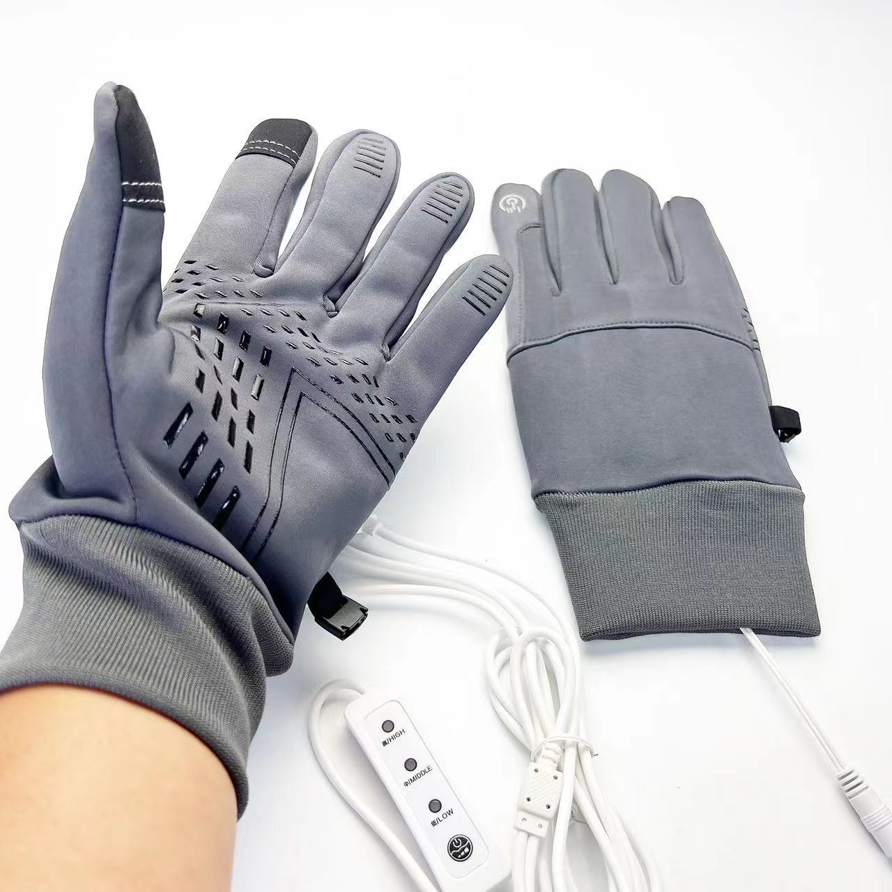 USB Beheizbare Handschuhe mit Touchscreen und Wasserschutz