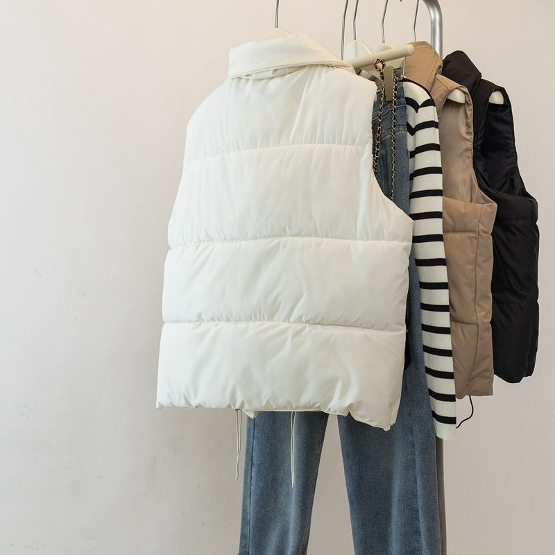 Große Weste Frauen im Herbst und Winter