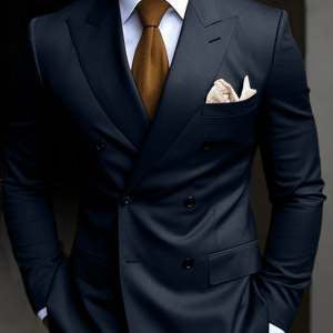 Herrenanzug Zweiteilig – Business-Stil mit schmalem Schnitt