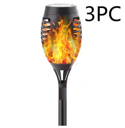 Solar Taschenlampe Outdoor 96Led Landschaft Flutlicht Garten Rasen Und Garten Dekoration Induktion Wand Lampe