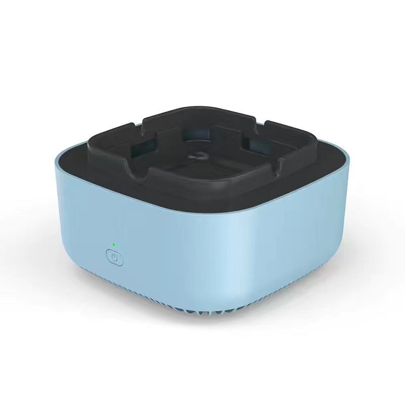 Rauchentfernung Luftreinigung Aschenbecher Anionenreinigung Praktischer automatischer Luftreiniger Aschenbecher Tragbare Gadgets für Autoaschenbecher