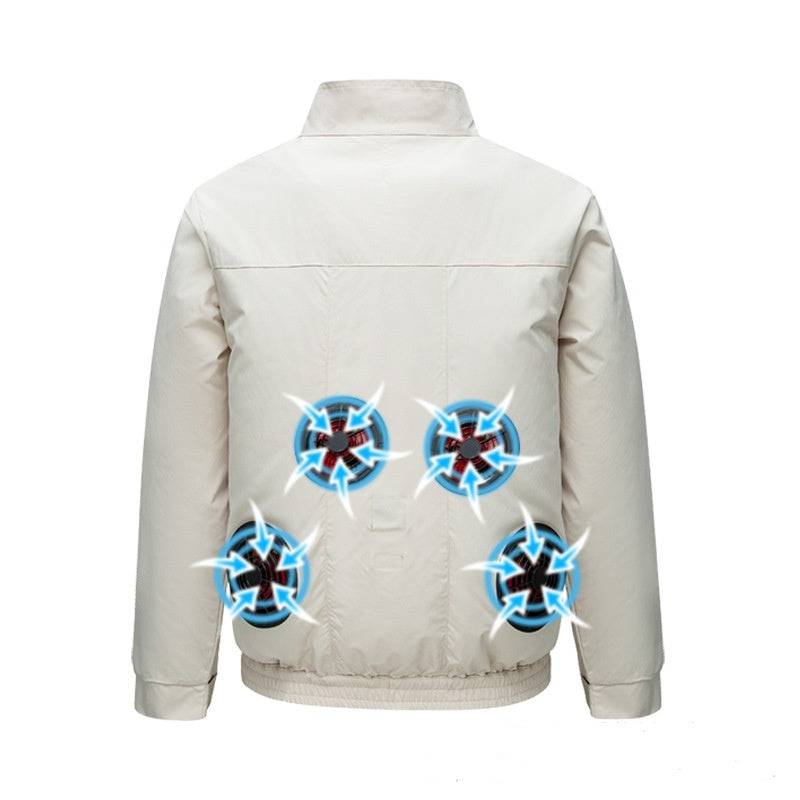 Sommer-Arbeitsjacke mit Ventilationsöffnungen – Für Outdoor & Klimazonen