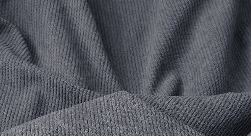 Locker geschnittene Herren-Steppjacke mit Baumwollfutter