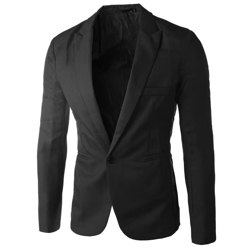 Herren Sakko Einreiher – Casual Style im Koreanischen Look