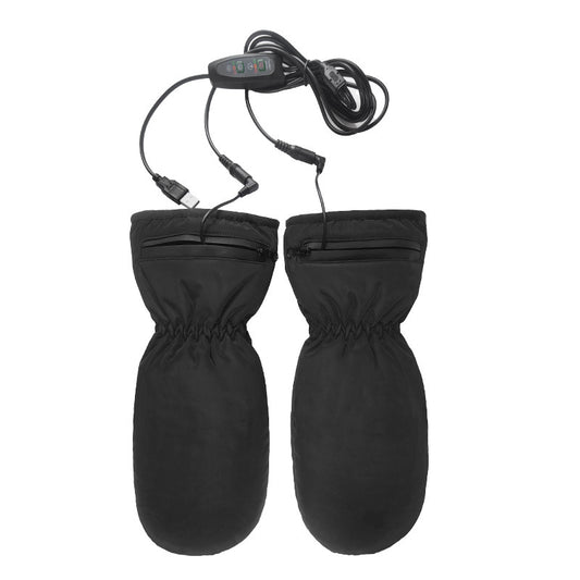 Elektrisch Beheizbare Handschuhe – USB Wärmehandschuhe mit Reißverschluss