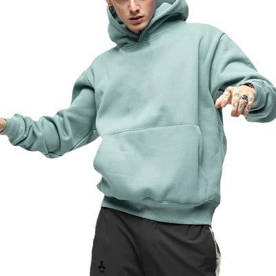 Korean Style Oversize Herren Pullover – Bedrucktes Langarmshirt im Loose Fit