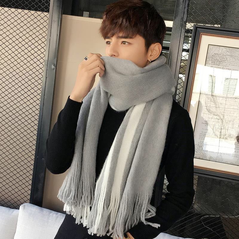 Herren Strickschal – Vielseitiger Winterschal aus Acryl