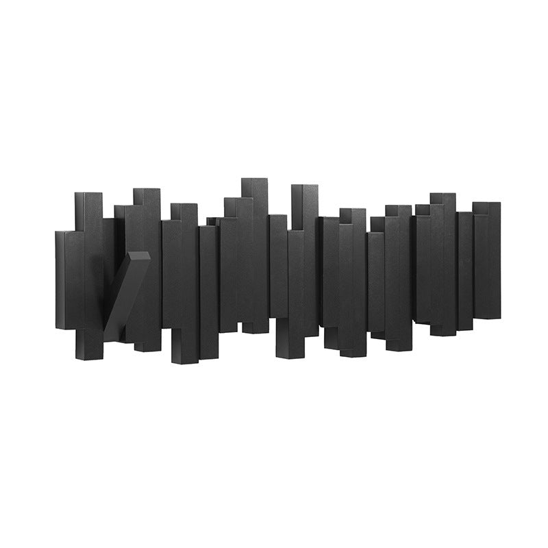 Kreative Wand Holz Stapel Haken Wand Dekoration Regal