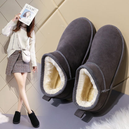 Verdickte Plüschstiefel für Damen