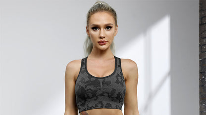 Sport-BH Hüftheben Fitness Shorts Grenzüberschreitender Sportanzug Nahtloser Yoga-Anzug Damen