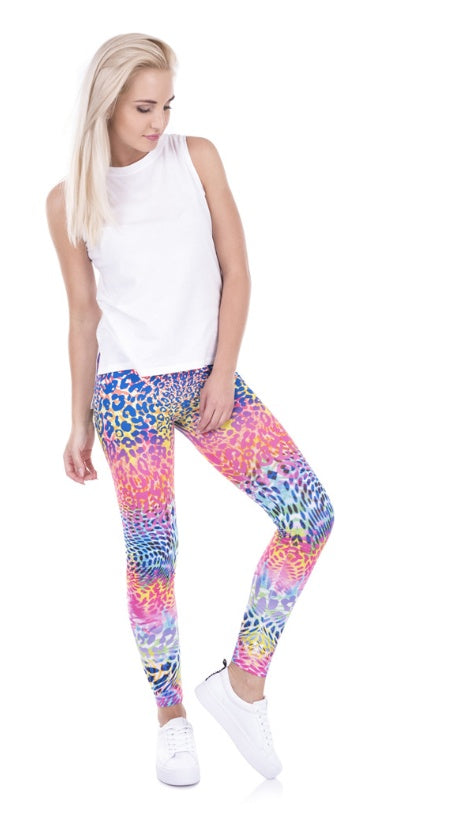 Wilde bunte Leggings