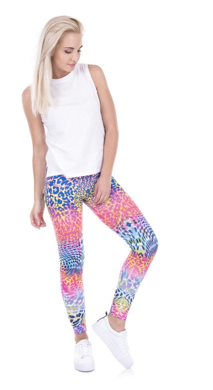 Wilde bunte Leggings