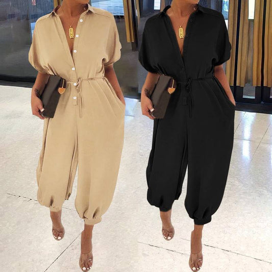 Retro Jumpsuit Knopfoverall