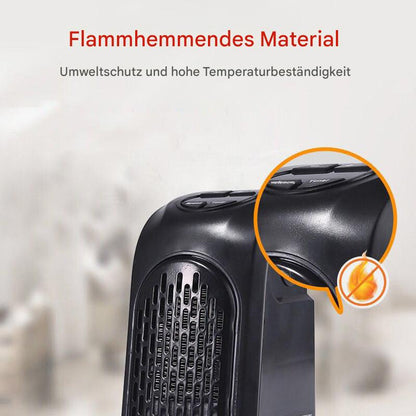 Winter Air Heater Fan Heater Electric Home Heaters Mini Room Air Wall Heater Ceramic Heating Warmer Fan For Home Office Camping