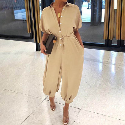 Retro Jumpsuit Knopfoverall