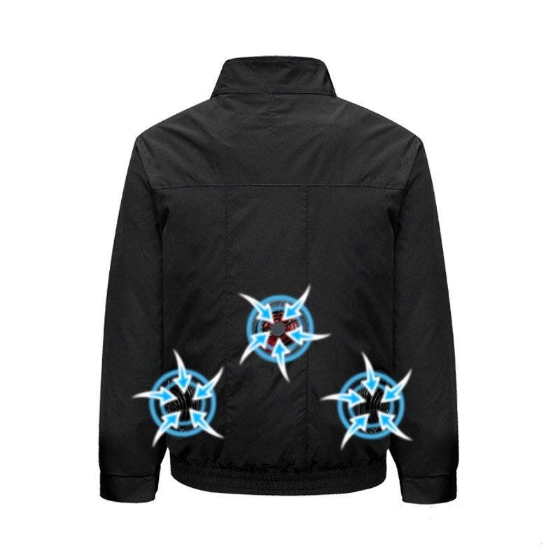 Sommer-Arbeitsjacke mit Ventilationsöffnungen – Für Outdoor & Klimazonen